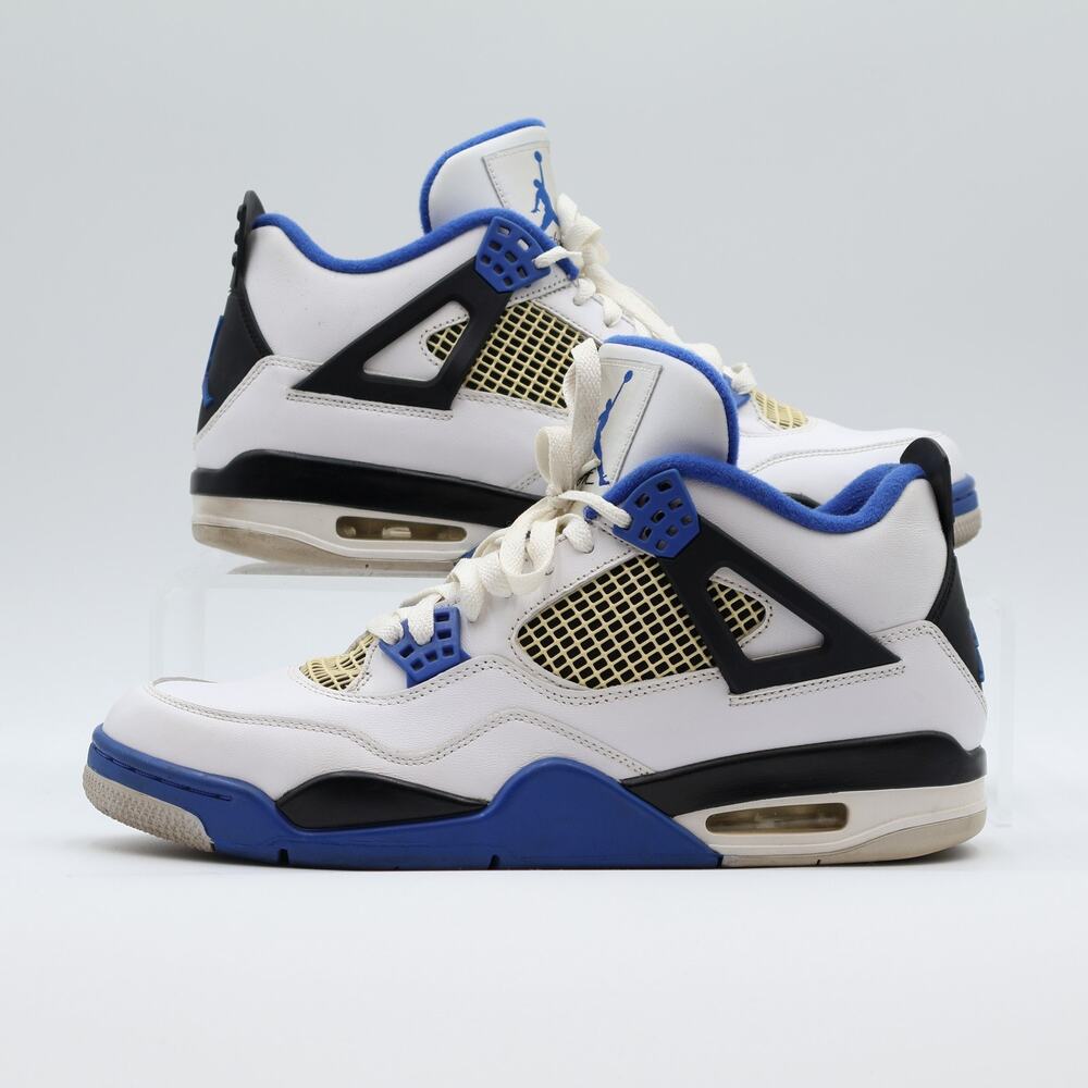 Jordan 4 Retro Sneakers Men's Size 11.5 (Women 13) White Blue